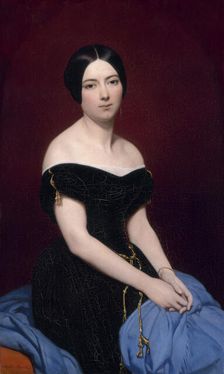 Portrait de Madame Edouard Caillard, 1842. Creator: Ary Scheffer