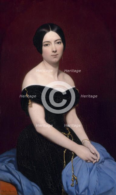 Portrait de Madame Edouard Caillard, 1842. Creator: Ary Scheffer.