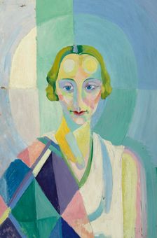 Portrait de Madame Heim , 1926-1927. Creator: Delaunay, Robert (1885-1941)