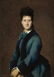 Portrait de Madame Jeantaud, 1875. Creator: Jean Jacques Henner