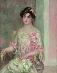 Portrait de Madame Josse Bernheim-Dauberville (née Mathilde Adler) , 1901. Creator: Renoir, Pierre Auguste (1841-1919)