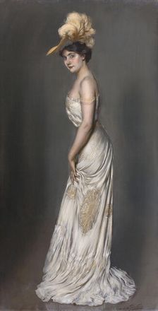 Portrait de madame René Préjelan, c.1903. Creator: Antonio de La Gandara