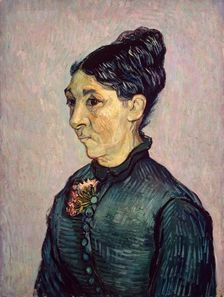 Portrait de Madame Trabuc, 1889. Creator: Vincent van Gogh
