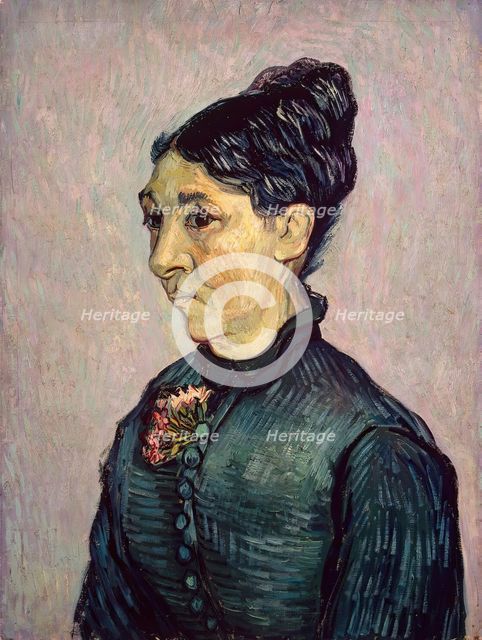 Portrait de Madame Trabuc, 1889. Creator: Vincent van Gogh.