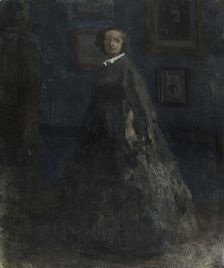 Portrait de Madame Victor Hugo. Creator: Georges-Victor Hugo