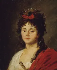 Portrait de Mademoiselle Maillard (Marie-Thérèse Davoux, 1766-1818, dite), chanteuse à l'Opéra,c1790 Creator: Jean-Franois Garnerey