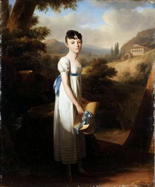 Portrait de Mademoiselle Athénaïs d'Albenas, 1807. Creator: Louis Leopold Boilly