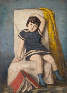 Portrait de Mademoiselle d’Adhémar, 1883. Creator: Henry Cros