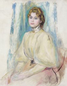 Portrait de Mademoiselle Yvonne Lerolle, c1894. Creator: Renoir, Pierre Auguste (1841-1919)