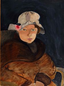 Portrait de Marguerite Matisse, 1918. Creator: Matisse, Henri (1869-1954)