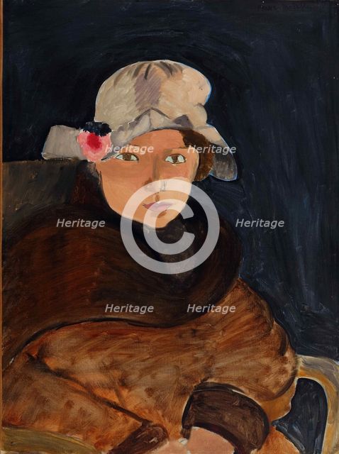 Portrait de Marguerite Matisse, 1918. Creator: Matisse, Henri (1869-1954).