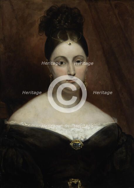 Portrait de Maria Malibran, 1831. Creator: Ary Scheffer.