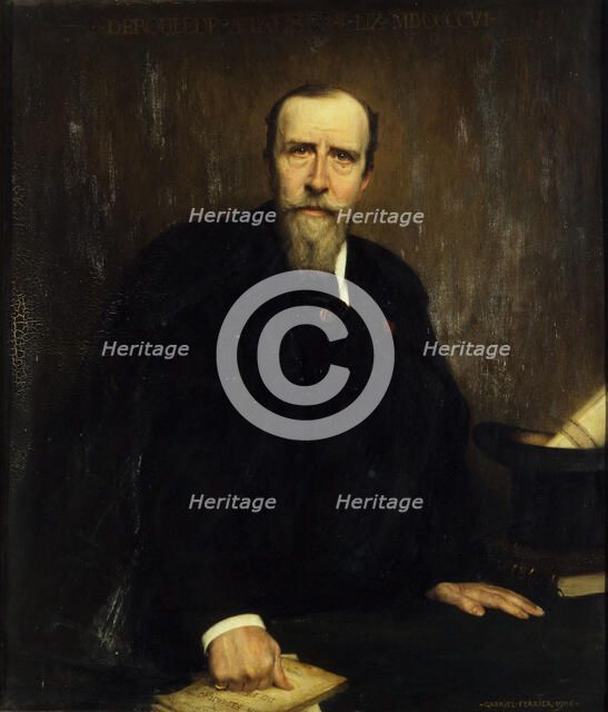 Portrait de Paul Déroulède (1846-1914), 1906. Creator: Ferrier, Gabriel (1847-1914).