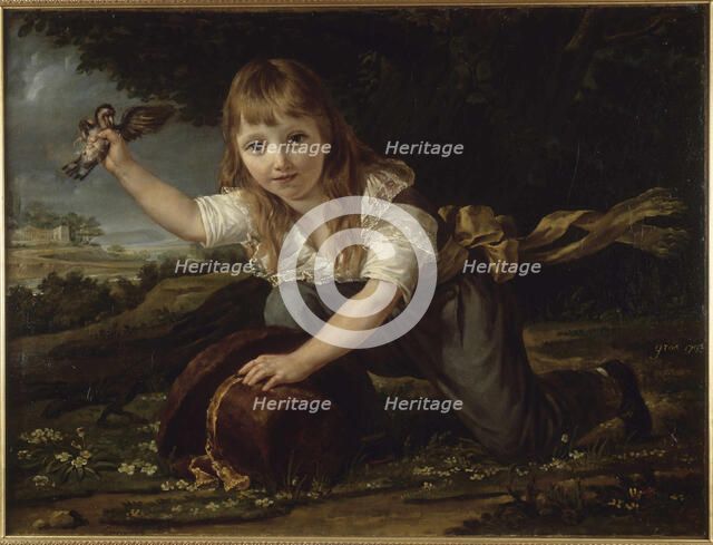 Portrait de Paulin des Hours (1788-1878), 1793. Creator: Gros, Antoine Jean, Baron (1771-1835).