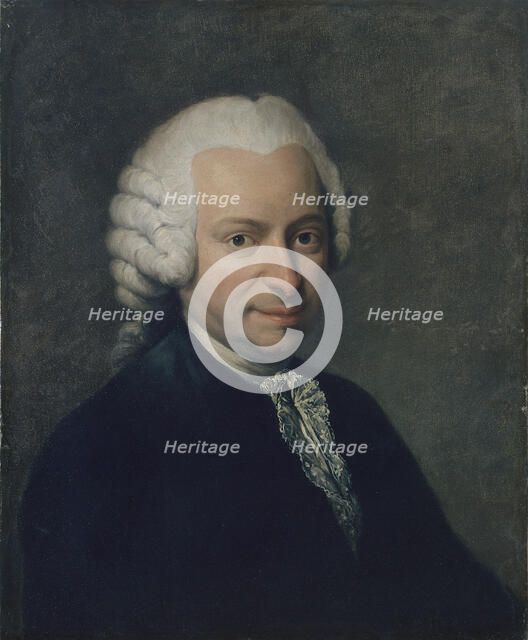 Portrait de Pierre-Jacques Bréart, huissier commissaire-priseur au Châtelet de Paris, c1760. Creator: Ecole Francaise.