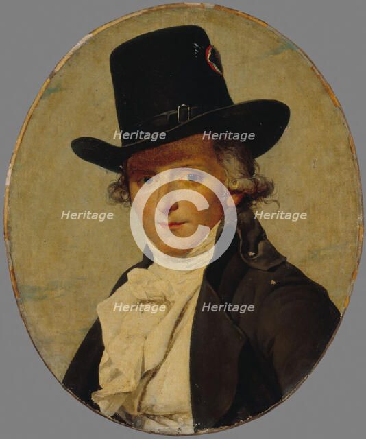 Portrait de Pierre Sériziat (1757-1847), beau-frère de David, after 1795. Creator: Jacques-Louis David.