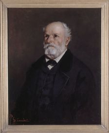 Portrait de Régis Courbet, père de l'artiste, 1874. Creator: Gustave Courbet