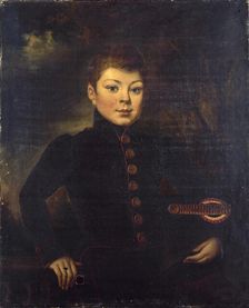 Portrait de René Charles Breteau (1826-1877), en uniforme d'élève du lycée Charlemagne, c1837. Creator: Ecole Francaise