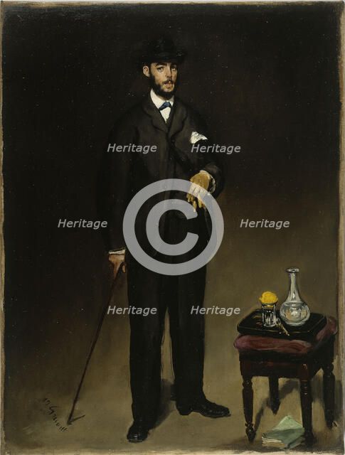 Portrait de Théodore Duret, 1868. Creator: Edouard Manet.