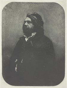Portrait de Theophile Gautier d'apres Nadar, c. 1857, printed 1982. Creator: Charles Nègre