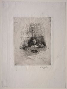 Portrait de Zamaçois. Creator: Mariano Fortuny y Carbó (Spanish, 1838-1874)