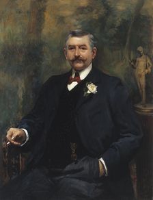 Portrait d'Ernest Cognacq, 1903. Creator: Jeanne-Magdeleine Favier