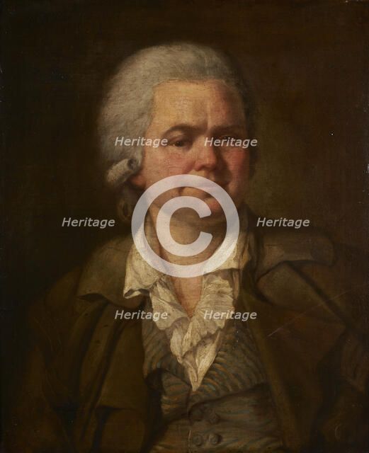 Portrait d'homme, 1783. Creator: Jacques Francois Momal.