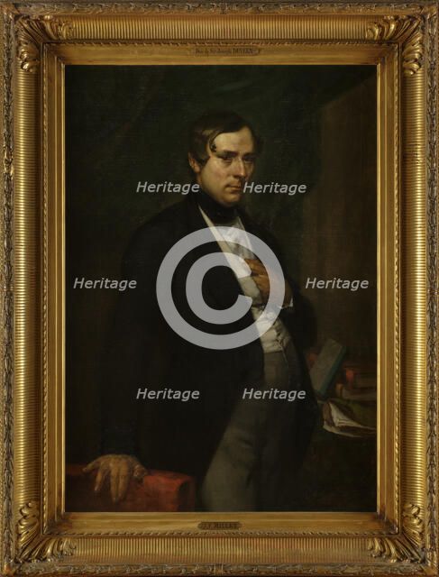 Portrait d'homme, c.1840. Creator: Jean Francois Millet.