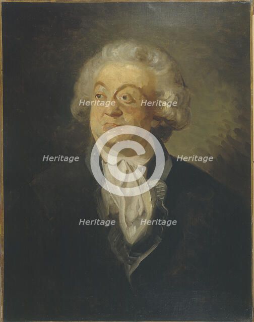 Portrait d'Honoré Gabriel Riqueti, comte de Mirabeau (1749-1791), orateur et homme politique, c1795. Creator: Joseph Boze.