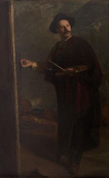 Portrait d'Ignacio Zuloaga, between 1900 and 1904. Creator: Jacques Emile Blanche