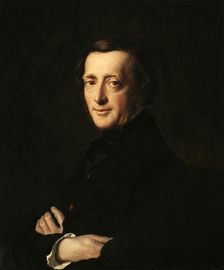 Portrait du Docteur M.G. Worms, 1850. Creator: Henri Lehmann