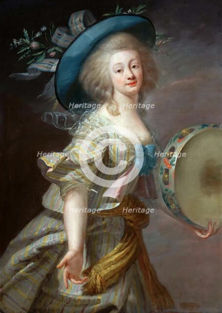Portrait d'une danseuse, c. 1780. Creator: Vigée Le Brun, Louise Élisabeth (1755-1842).