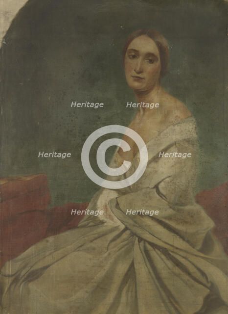 Portrait d'une femme. Creator: Henry Scheffer.