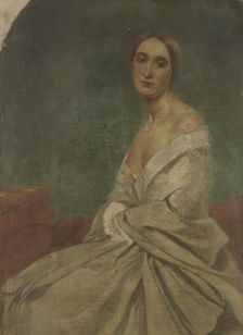 Portrait d'une femme. Creator: Henry Scheffer