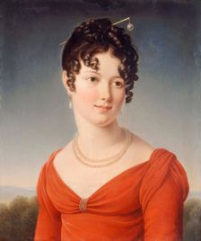 Portrait en buste d'Alexandrine-Anne de la Pallu, marquise de Flers (1786-1832), c1810. Creator: Francois Pascal Simon Gerard