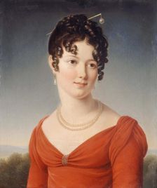 Portrait en buste d'Alexandrine-Anne de la Pallu, marquise de Flers (1786-1832), c1810. Creator: Francois Pascal Simon Gerard