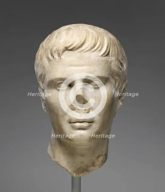 Portrait Head, early 1st century A.D. Creator: Unknown.