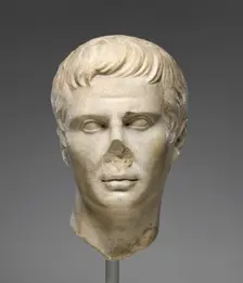 Portrait Head, early 1st century A.D. Creator: Unknown
