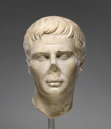 Portrait Head, early 1st century A.D. Creator: Unknown