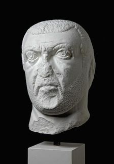 Portrait head of tetrarchic period, from Alba Fucens, 290-310