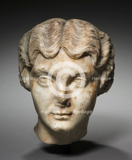 Portrait Head of the Empress Lucilla, c. 165. Creator: Unknown.