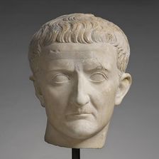 Portrait Head of Tiberius (\The Lansdowne Tiberius\), A.D. 14-37. Creator: Unknown