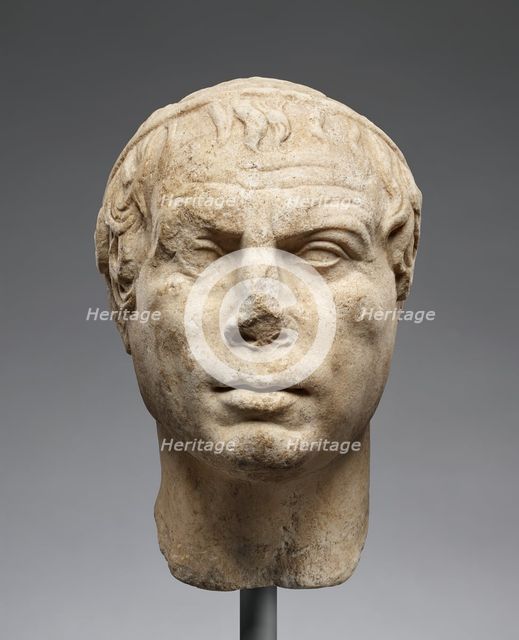 Portrait Head of a Man, 75-50 B.C. Creator: Unknown.