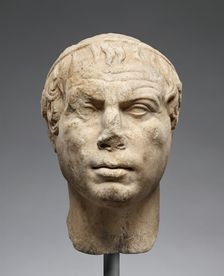 Portrait Head of a Man, 75-50 B.C. Creator: Unknown