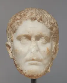 Portrait Head of a Man, mid-3rd century A.D. Creator: Unknown