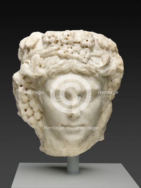 Portrait Head of a Man, Mid-3rd century AD. Creator: Unknown.