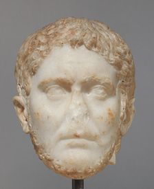 Portrait Head of a Man, mid-3rd century A.D. Creator: Unknown