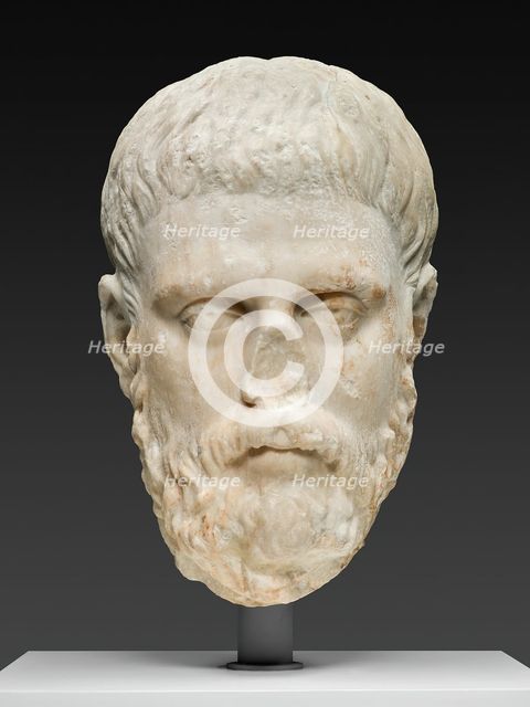 Portrait Head of a Philosopher, Second half of the 2nd century. Creator: Unknown.