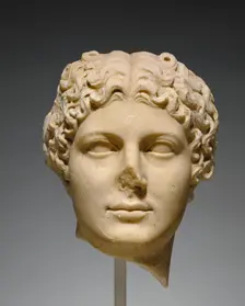 Portrait Head of Agrippina the Younger, about A.D. 50. Creator: Unknown