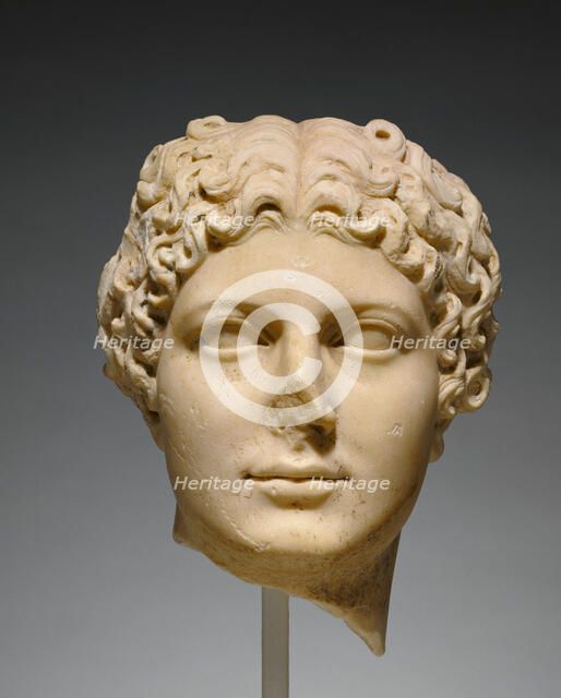 Portrait Head of Agrippina the Younger, about A.D. 50. Creator: Unknown.